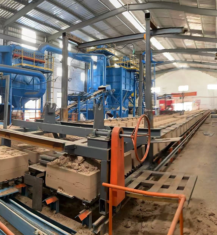 Clay sand production line 01