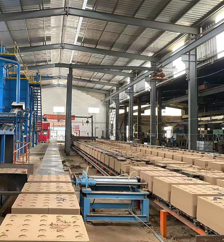 Clay sand production line 02