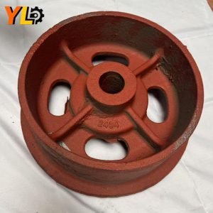 Cast Steel Ore Mining Mine Cart Wheel for Coal Transport Car