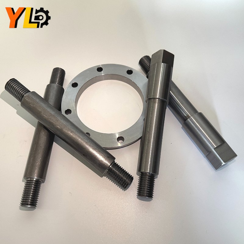 China manufacture precision CNC turning machining steel parts - Image 3