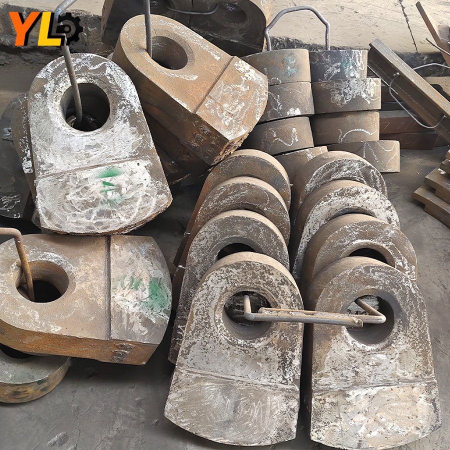 Wear-Resistant Manganese Steel Crusher Hammer Head