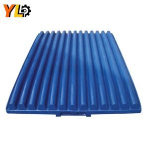 Jaw Crusher Toggle Plate Teeth Plate / Crusher Liner