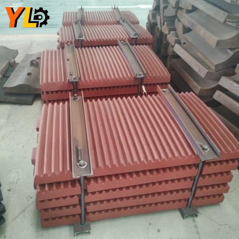 Jaw Crusher Toggle Plate Teeth Plate / Crusher Liner - Image 2