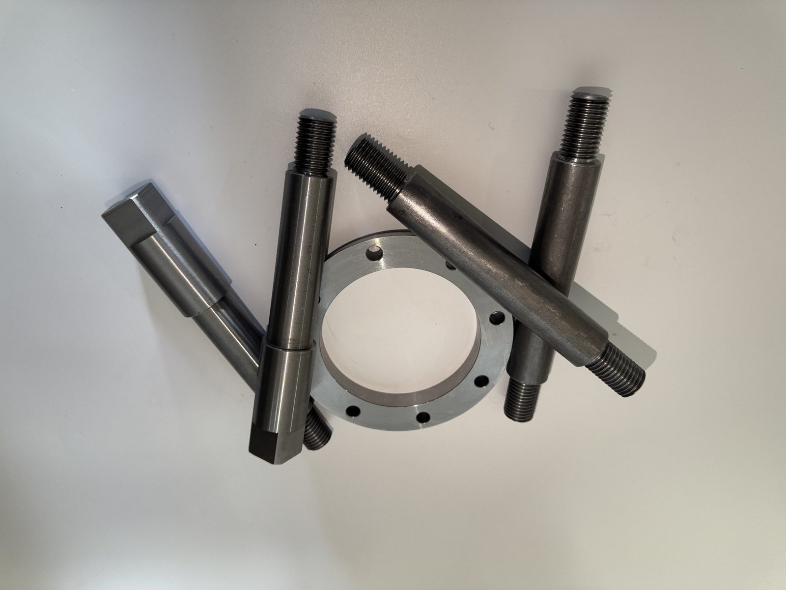 China manufacture precision CNC turning machining steel parts - Image 9