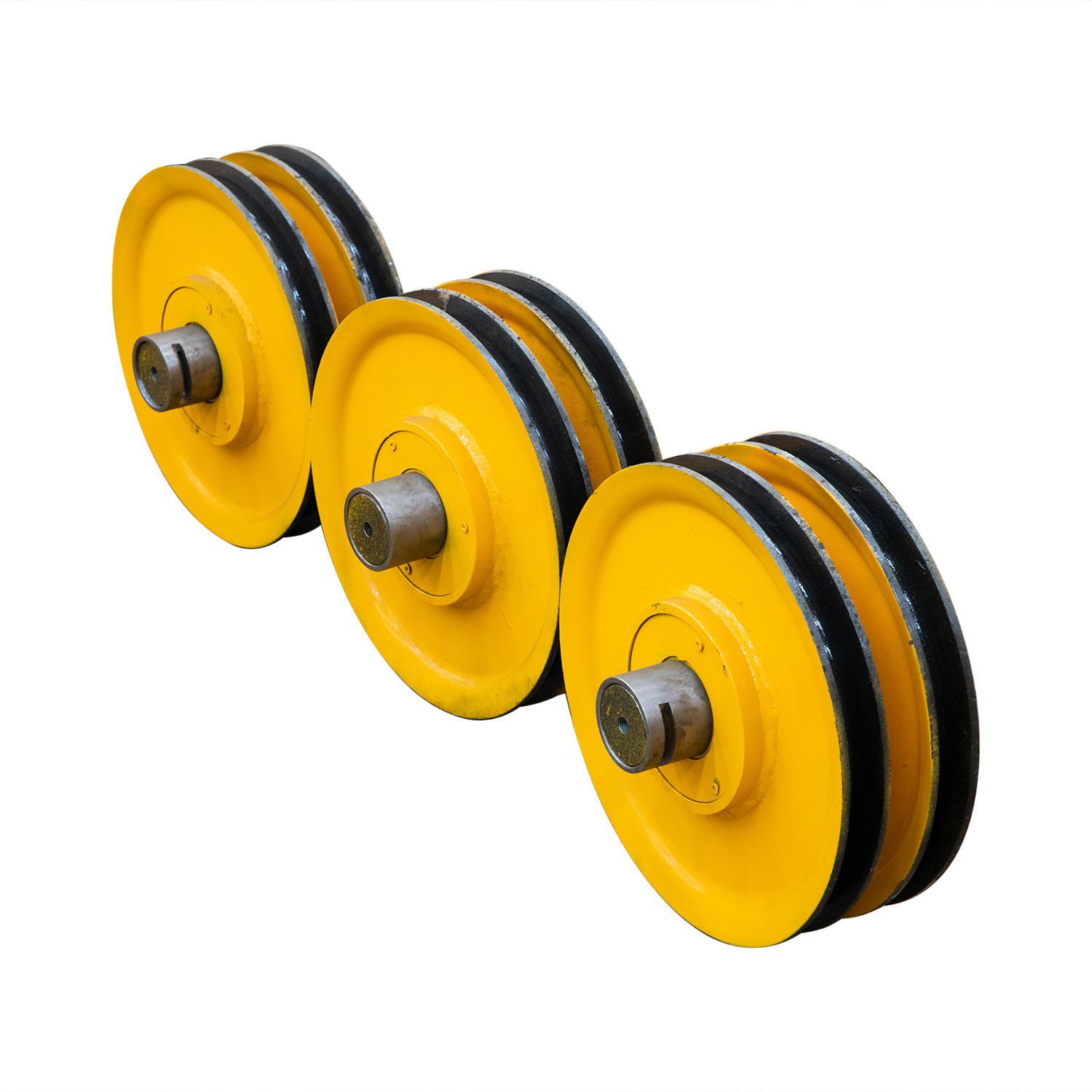 Professional casting overhead gantry crane wire rope lifting pulley - Image 2