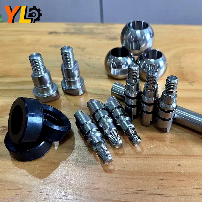 China manufacture precision CNC turning machining steel parts - Image 2