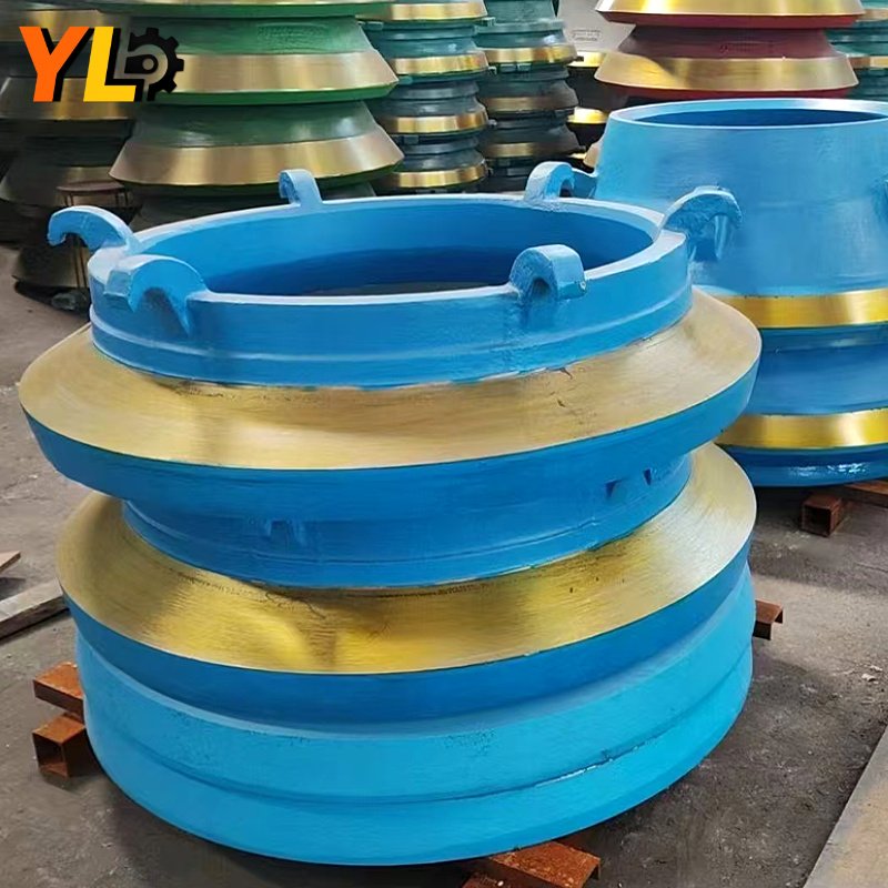 Mining Machine Parts Bowl Liner Cone Crusher Rolling Wall