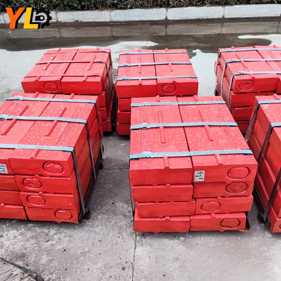 High Chrome Quarry Stone Crusher Wear Parts Flat Hammer