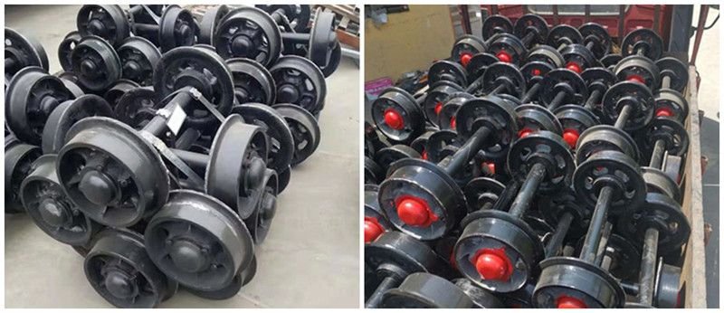 China factory Coal Mine Cart Wheels Set