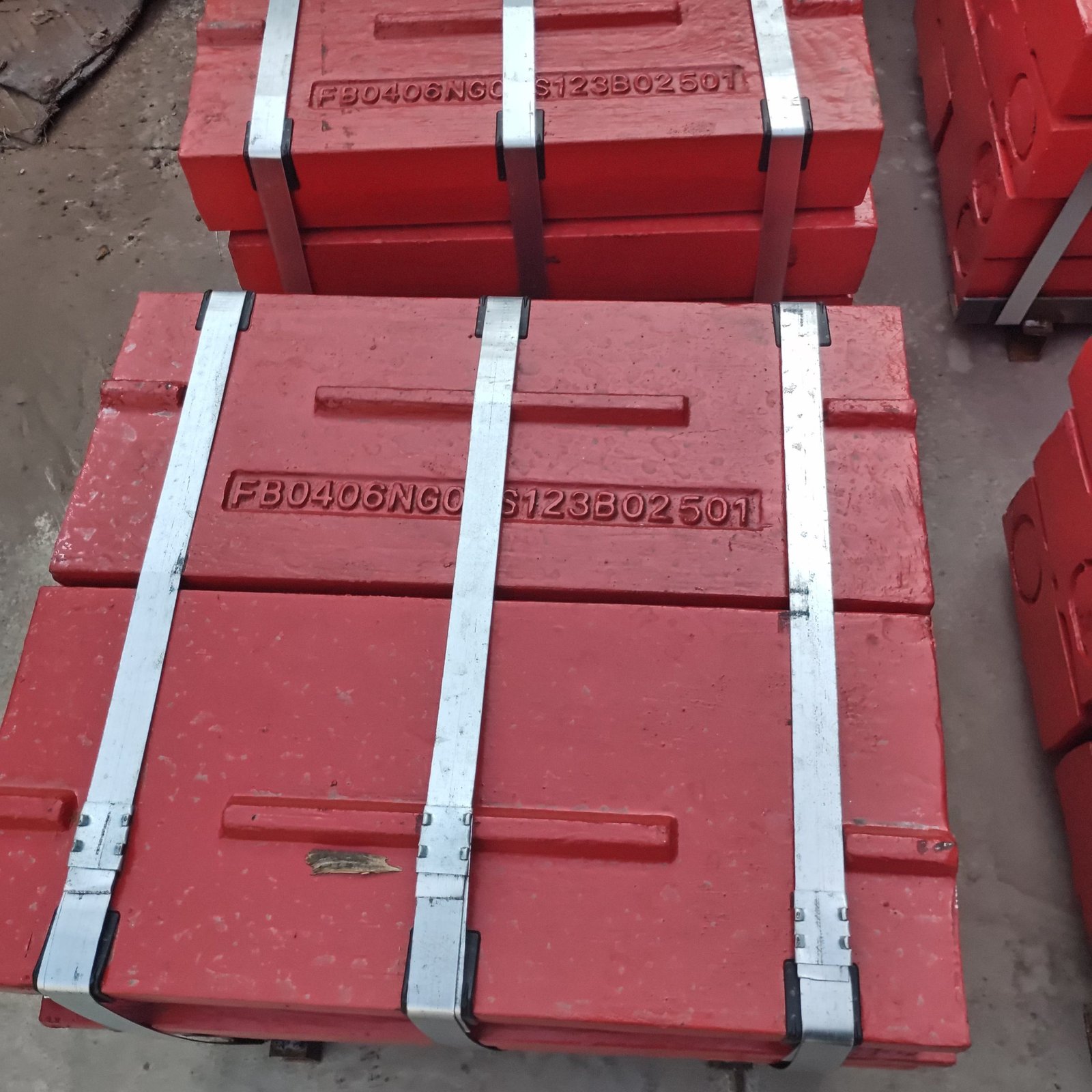 High Chrome Quarry Stone Crusher Wear Parts Flat Hammer - Image 6
