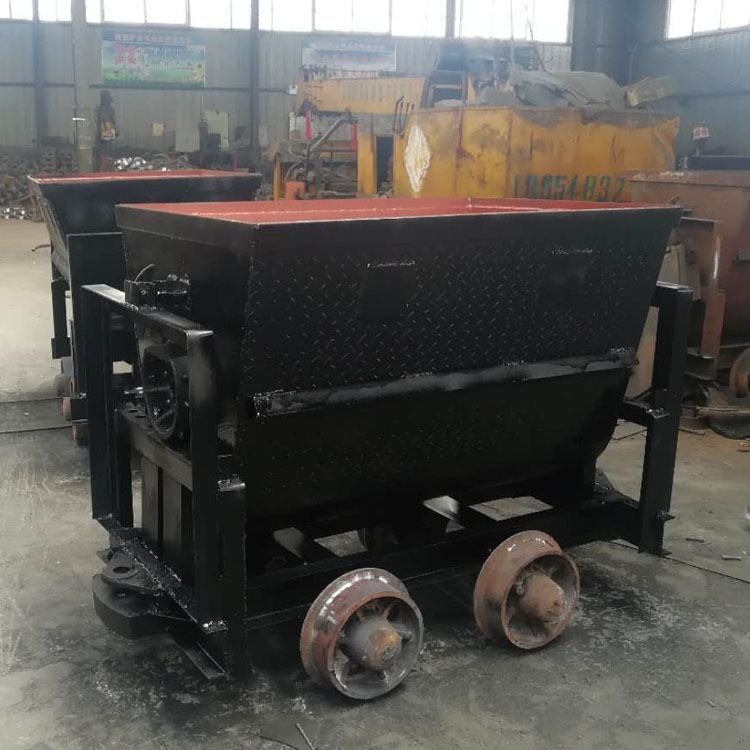 Cast steel Ore Cart Mining Coal Mine Cart Wheels Set - Image 8