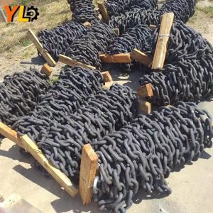 Long-link and Extra-long-link Mining Steel Chain