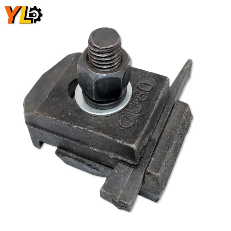 Heavy-Duty Railway Fasteners Welded Rail Presser Rail Clip - Image 2