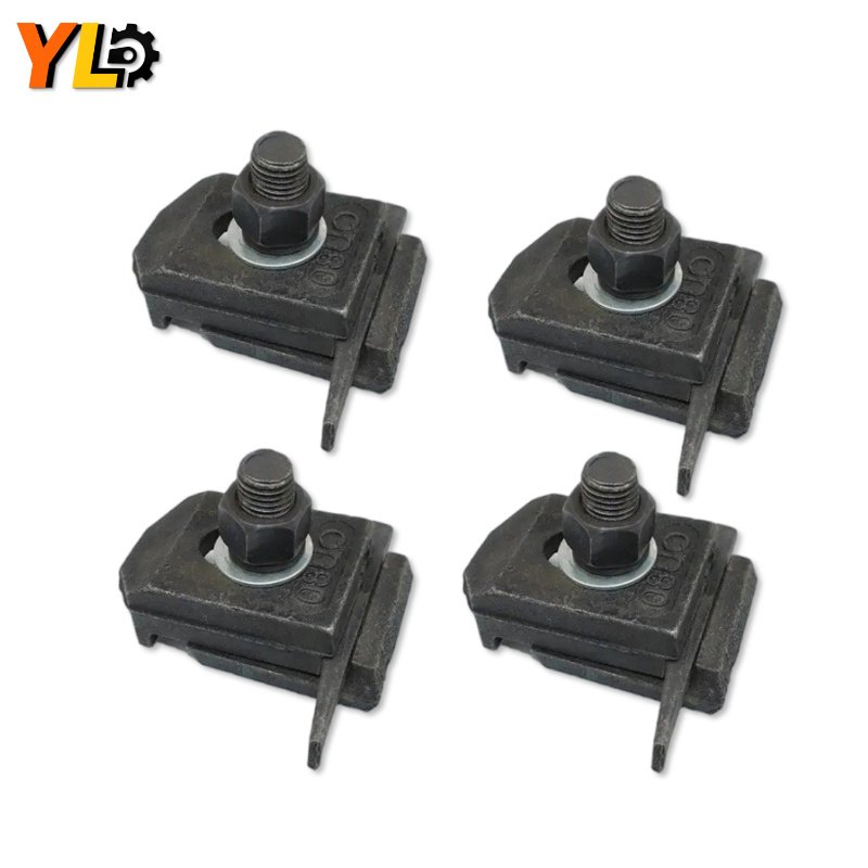 Heavy-Duty Railway Fasteners Welded Rail Presser Rail Clip - Image 5