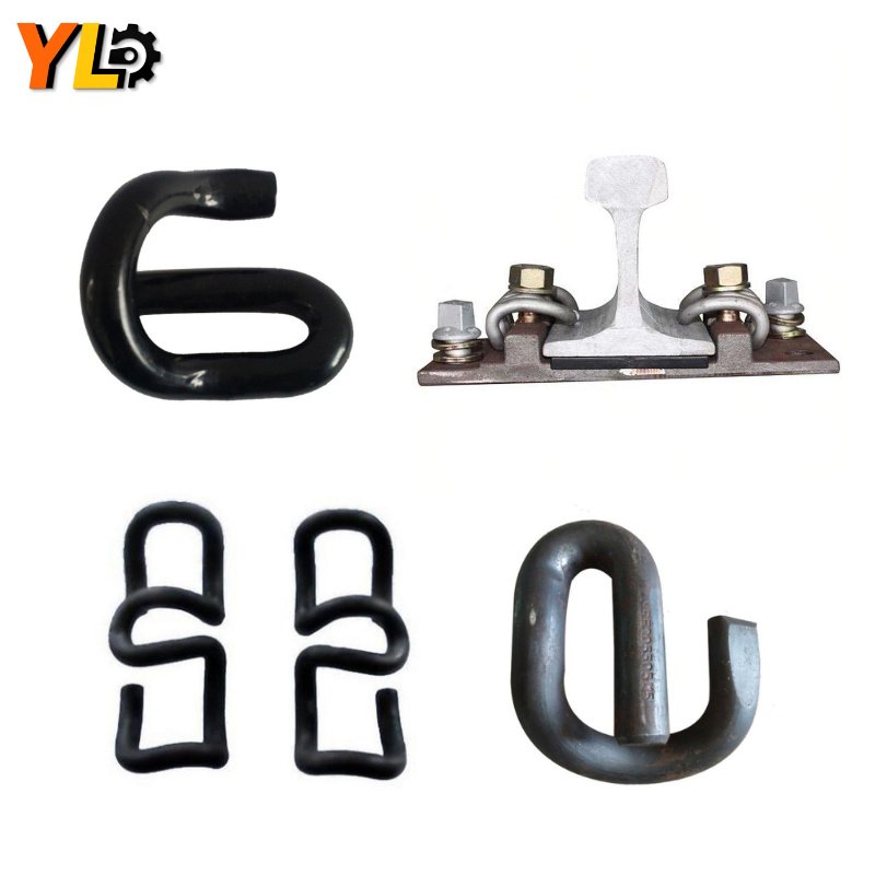High-Quality SKL E-Type Elastic Rail Clips for Railway Fastening Systems
